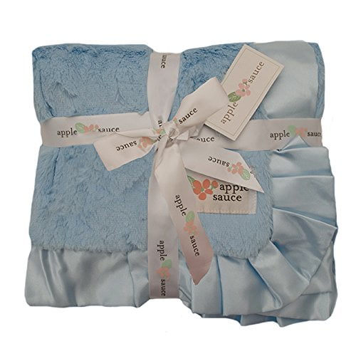 Thermal Baby Blanket Satin Trim