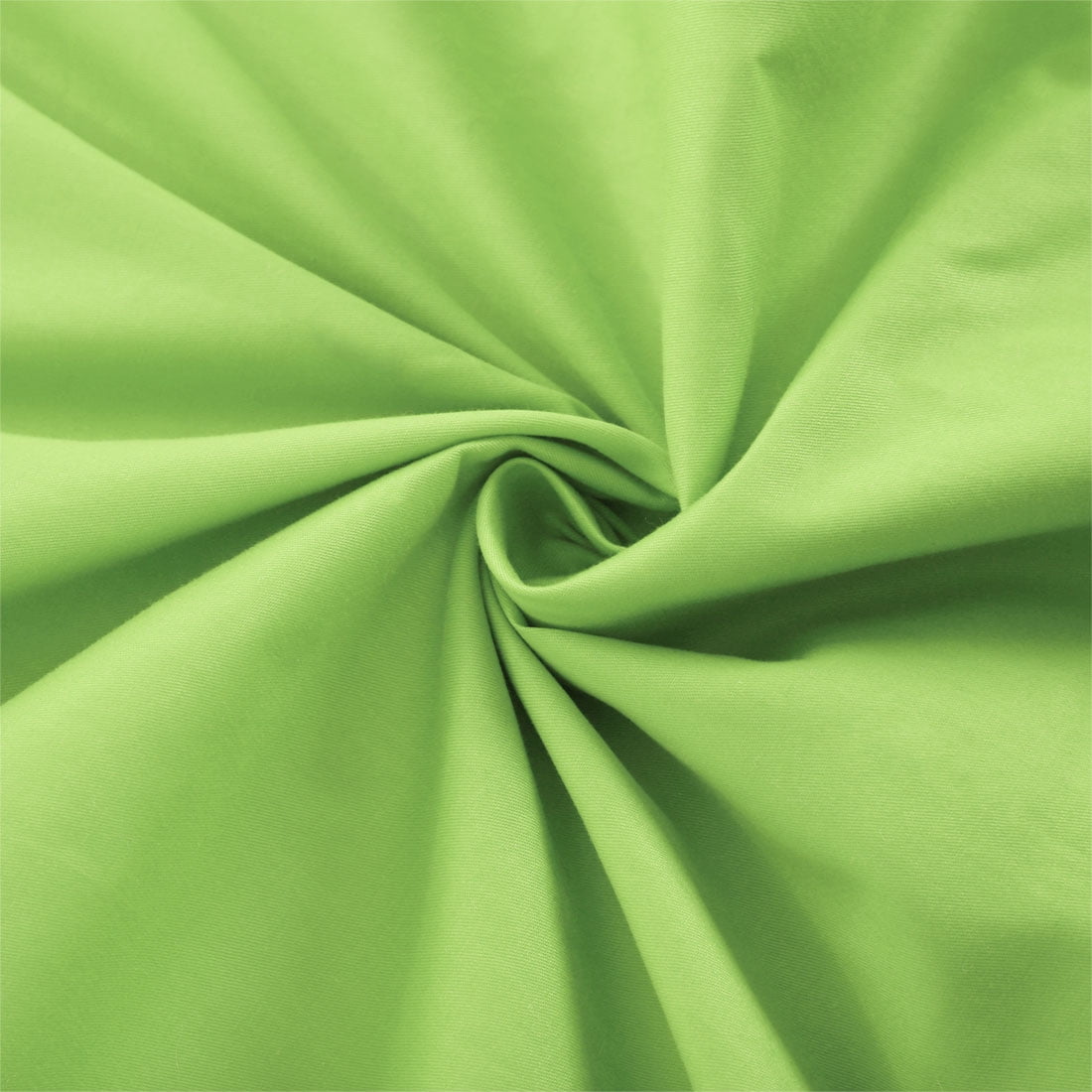 Unique Bargains 300TC Solid Egyptian Cotton Pillowcases Green Body 20" x 48"