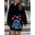 thumbnail image 1 of 2024 Nuevo vestido con capucha para mujer, estilo casual callejero minimalista, suéter a la moda, top, sudaderas con capucha, jersey 3d, 1 of 5