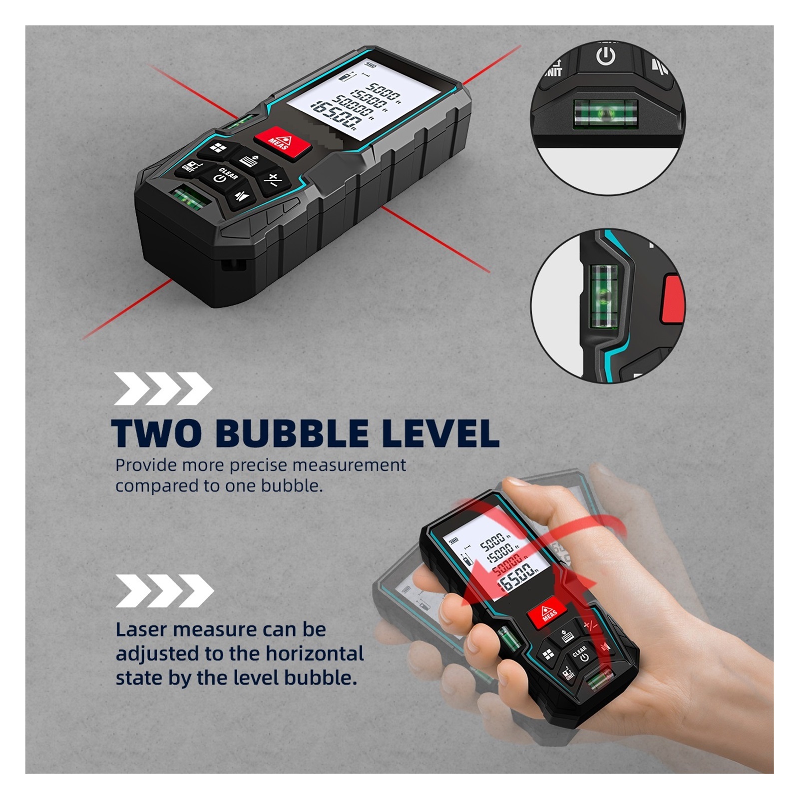 Distance Meter Tape Measure Smart Tape Measure With APP, Can Hand-drawn Plan On APP ,High Accuracy Position