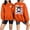 A134-Orange, variant on Sokhug Long Sleeve Halloween Sweatshirt Print Pullover Tops for Women Casual Round Neck Halloween Graphic Front Back Print Sweatshirt Fall Winter Holiday Casual Wear