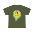 thumbnail image 2 of Multicolor smiley face emoji t shirt emoji graphic Unisex Heavy Cotton Tee, 2 of 8