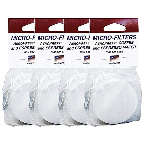 aeropress replacement filters, 4 pack microfilters for the aeropress