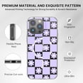 thumbnail image 3 of MyBat Pro Mood Series MagSafe Case for Apple iPhone 14 Pro Max (6.7) - Retro Purple Floral Stylish Glitter Shockproof Protective Cover for Women Girls Cute Phone Case, 3 of 6