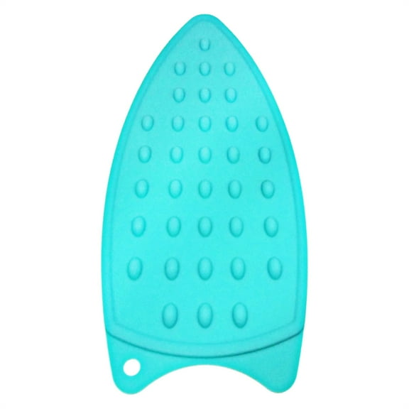 Qyaukm Iron Rest, Heat Resistant Silicone Ironing Board Mat Protector Pad, Sturdy Non-Slip Holder for Steam Iron, Protective Cover for Board, 1 Ironing Mat