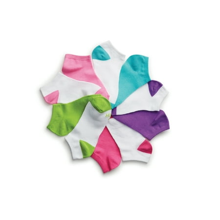 Little Girl Planter - No Show Socks, 10 Pairs Little Girls & Big Girls)