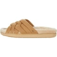 thumbnail image 2 of Sam Edelman Vaugn 3 Camel Strappy Slip On Open Toe Slides Flats Sandals, 2 of 7