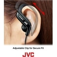 thumbnail image 3 of Clip Style Headphone Blue Lightweight and Comfortable Ear Clip. Splash Proof Water resistant Powerful Sound with Bass Boost JVC HAEB75BA, 3 of 7