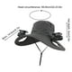 thumbnail image 2 of Sombrero para el sol con ventilador solar al aire libre para hombres y mujeres | USB de doble alimentación y recargable solar | 2 ventiladores incorporados 3 velocidades | Diseño de malla de ala, 2 of 7