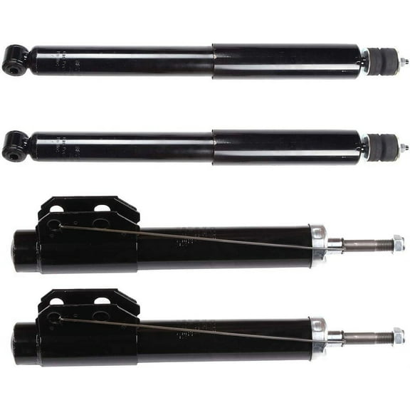 CCIYU 4 x Front Rear Struts Shock Absorbers Fit for 1987 1988 1989 1990 1991 1992 1993 for Ford for Mustang 343161 5845 235009 71803