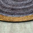 thumbnail image 3 of Feeling Natural 5'4" Round area rug in color Slate, 3 of 7