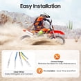 thumbnail image 6 of 110CC Engine Motor Kit, Engine with Kick Start & Carburetor & 4 Speed, Engine Replacement Kit for Honda CRF50/CRF70/XR50/Z50, Pit Dirt Bike, Black, 6 of 12