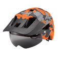 thumbnail image 1 of Accesorios para casco de bicicleta, práctico casco de equitación para adultos, viaje al aire libre Naranja, 1 of 8