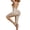 Beige, variant on Women’s Backless Seamless Shapewear Bodysuit, V-Neck Tummy Control Body Shaper Sizes S-XXL