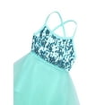thumbnail image 4 of iiniim Kids Girls Glitter Sequins Ballet Dance Asymmetric Tutu Dress Leotard Ballerina Dancewear, 4 of 7