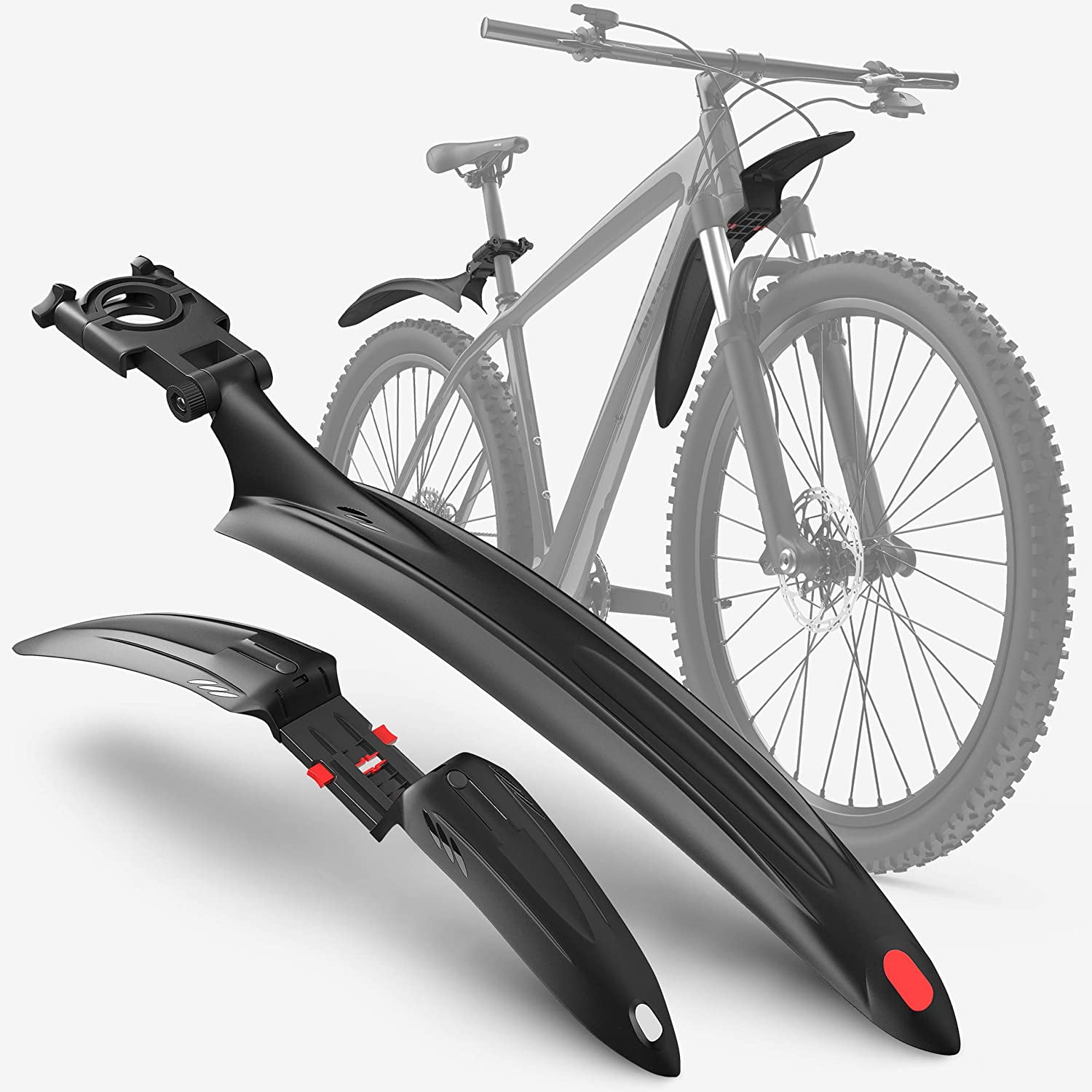 Zshan Mudguards for MTB VTC 24 29 with Suspension Mudguard Set to protect against water and dirt Walmart