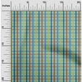 thumbnail image 1 of oneOone Cotton Poplin Fabric Madras Check Print Fabric By Yard 42 Inch Wide, 1 of 3