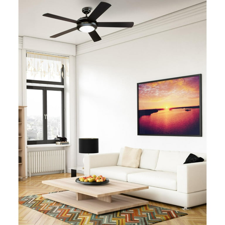 Westinghouse Comet 52 in. LED Ceiling Fan, White with Reversible