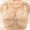 c01Beige, variant on Arnsht Daisy Bra Front Button Bras for Womens Plus Size Convenient Super Gather Bras Full Coverage Comfortable Wireless Daily Bras Beige 44