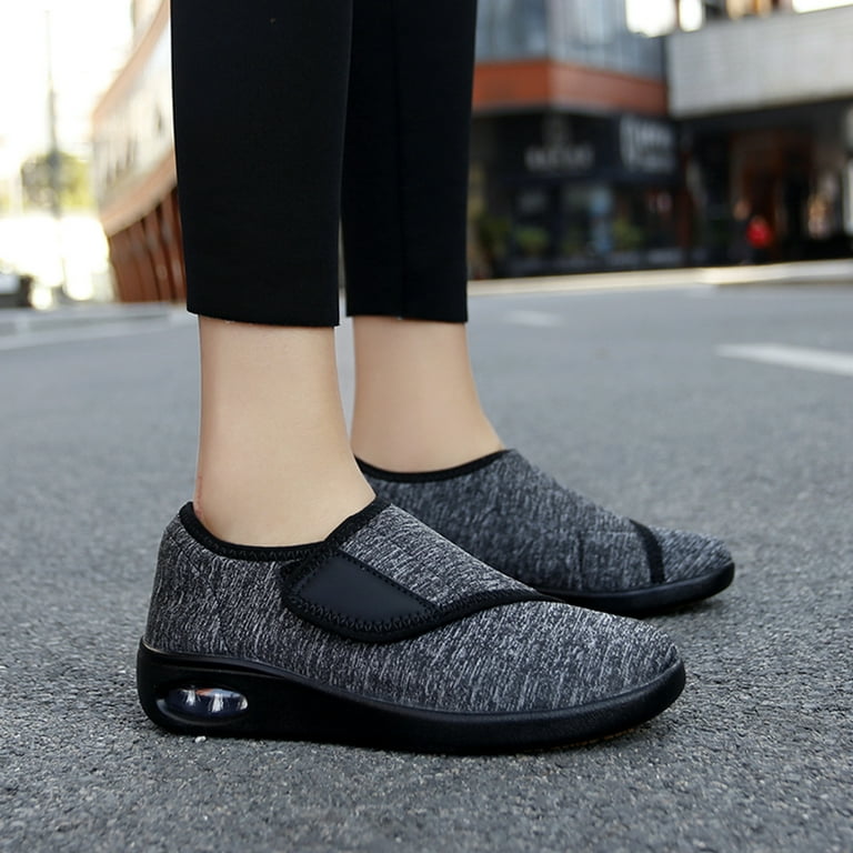 HEBELEENA Diabetic Shoes for Women Extra Wide Shoes Edema Walking Sneakers for Elderly Swollen Feet Walmart