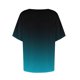 thumbnail image 4 of Tops de Verano para Mujeres Camisa de Manga Corta con Cuello en V y Botón Estampado Casual de Mujer Cómodas Blusas Túnicas Ligeras con Degradado, 4 of 5