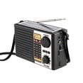 thumbnail image 2 of Portable Radio MP3 Player Digital Sound Multifunctional Full Band With Memory Card Slot And Solar Powered Emergency Radio, 2 of 9