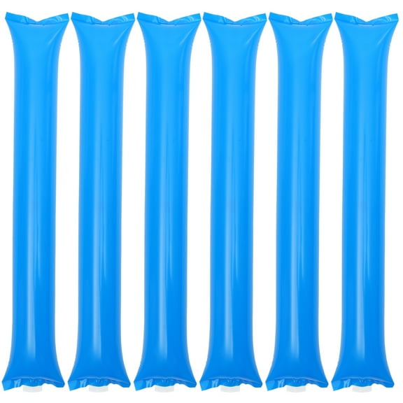 WHAMVOX 40pcs Inflatable Boom Plastic Sticks Cheering Sticks for Sporting Events