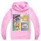 thumbnail image 1 of Kids Boys Girls Lankybox Print Hoodies Long Sleeve Hooded Pullover Sweatshirt Casual Tops Sports Activewear, 1 of 2
