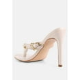 thumbnail image 3 of Melodrama Stiletto Heel Braided Thong Sandals, 3 of 10
