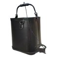 thumbnail image 4 of guohui Fishing Bucket Portable EVA Organizer Gear Storage Wash Basin Fish Holder Sturdy Rope Handle Car Cleaning Multifunctional Utility Suitable for Camping Fishing Traveling Outdoor Black, 4 of 8