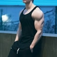 thumbnail image 4 of Baqcunre Tank Tops Men Men'S Gym Bodybuilding Stringer Tank Top Workout Muscle Cut Shirt Fitness Sleeveless Vest Tank Top Sweatshirts For Men Tops For Men Black L, 4 of 8