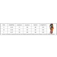 thumbnail image 5 of EIMELI Femmes Été Longue Robe O-Cou Cravate-Teinte Imprimer Slim Fit Robe Côté Découpé Robe Sans Manches Bodycon Style D M, 5 of 5