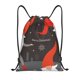 thumbnail image 1 of Fotbe Christmas Gnomes In Red Hats Bolsa Mochila con Cordón Estampada, Bolsa de Gimnasio Deportiva, Bolsa Cinch, Bolsa con Cordón para Hombres y Mujeres-Small, 1 of 6