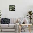 thumbnail image 2 of Stupell Industries Succulent Plant Close Up View Botanical & Floral Painting Black Framed Art Print Wall Art, 2 of 7