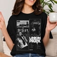 thumbnail image 3 of Linkin P@rk Meteora Era Vintage Bootleg T-Shirt, Chester Bennington Tribute Graphic Tee, 3 of 4