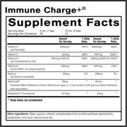 Quicksilver Scientific Immune Charge+ Elderberry Immune Support with 10,000 IU Vitamin D3, 25,000 Vitamin A, Vitamin C, E, K1 & K2 for Immune Health & Lung Support (100ml)
