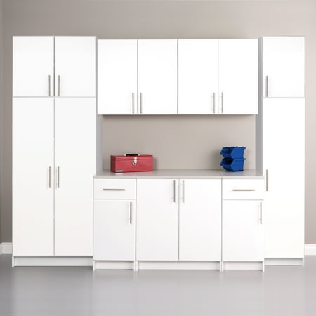 

Prepac White Elite Utility Storage Cabinet Set A - 9 Pieces