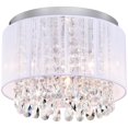 thumbnail image 1 of Candelabro LaLula, color blanco, tamaño mini, montaje empotrado, cristal, 3 luces, 1 of 9