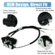 thumbnail image 3 of Motor de actuador de cerradura de puerta Unique Bargains para Nissan Rogue 2008-2015 Parte trasera derecha 82500-JM00A, 3 of 6