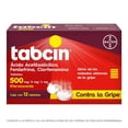 thumbnail image 1 of Antrigripal Tabcin Ácido Acetilsalicílico 500 mg / Fenilefrina 8 mg / Clorfenamina 2 mg 12 tabletas, 1 of 4
