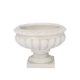 thumbnail image 3 of Niomie Cement Low Classic Urn Vase with Tapered Bottom, 3 of 9