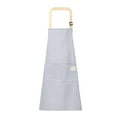 thumbnail image 1 of LSLJS Household Kitchen Cotton Linen Fouling Apron Cute And Sleeveless Smock, Stain Work Clothes, Apron, Aprons, 1 of 2