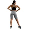 thumbnail image 6 of LMB Biker Shorts for Women Extra Soft Fabric - (XS - S) Light Grey, 6 of 6