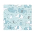 thumbnail image 3 of Hudson Baby Infant Boy Cotton Flannel Receiving Blankets, Boy New Elephant, One Size, 3 of 6