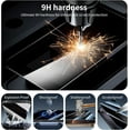 thumbnail image 5 of [3 Pack] Hionly Compatible with iPhone 12 mini Privacy Screen Protector, Full Coverage Anti-Spy Tempered Glass Film 9H Hardness, Scratch-proof, Bubble Free, 5 of 8