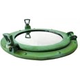 thumbnail image 2 of Nagina International Aluminum Verdigris Tiffany Green Finish Porthole Mirror Nautical Wall Beach Decor, 2 of 3