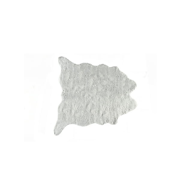 Luxe Classic Faux Hide Rug | 4.25'x'5
