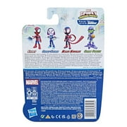 Marvel Spidey and His Amazing Friends Ghost-Spider Hero Figure, 4-Inch Scale Action Figure And 1 Accessory, For Kids