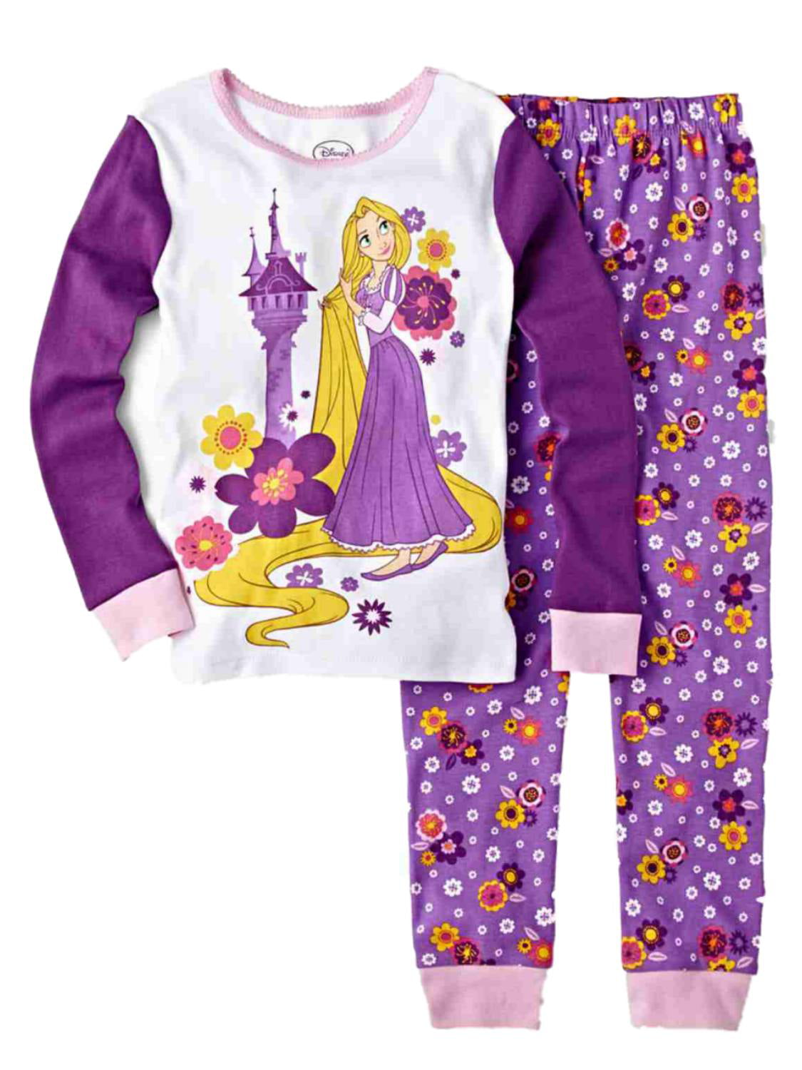 Disney Girls Tangled Pyjamas Rapunzel