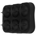 thumbnail image 4 of Ice  Tray, Sphere Ice Maker Black Flexible Microwave Oven Safe Reusable 6-Grid  For Whiskey Cocktails, 4 of 8